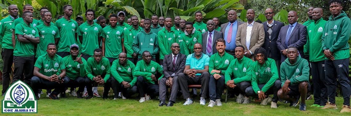 Gor Mahia FC team. 