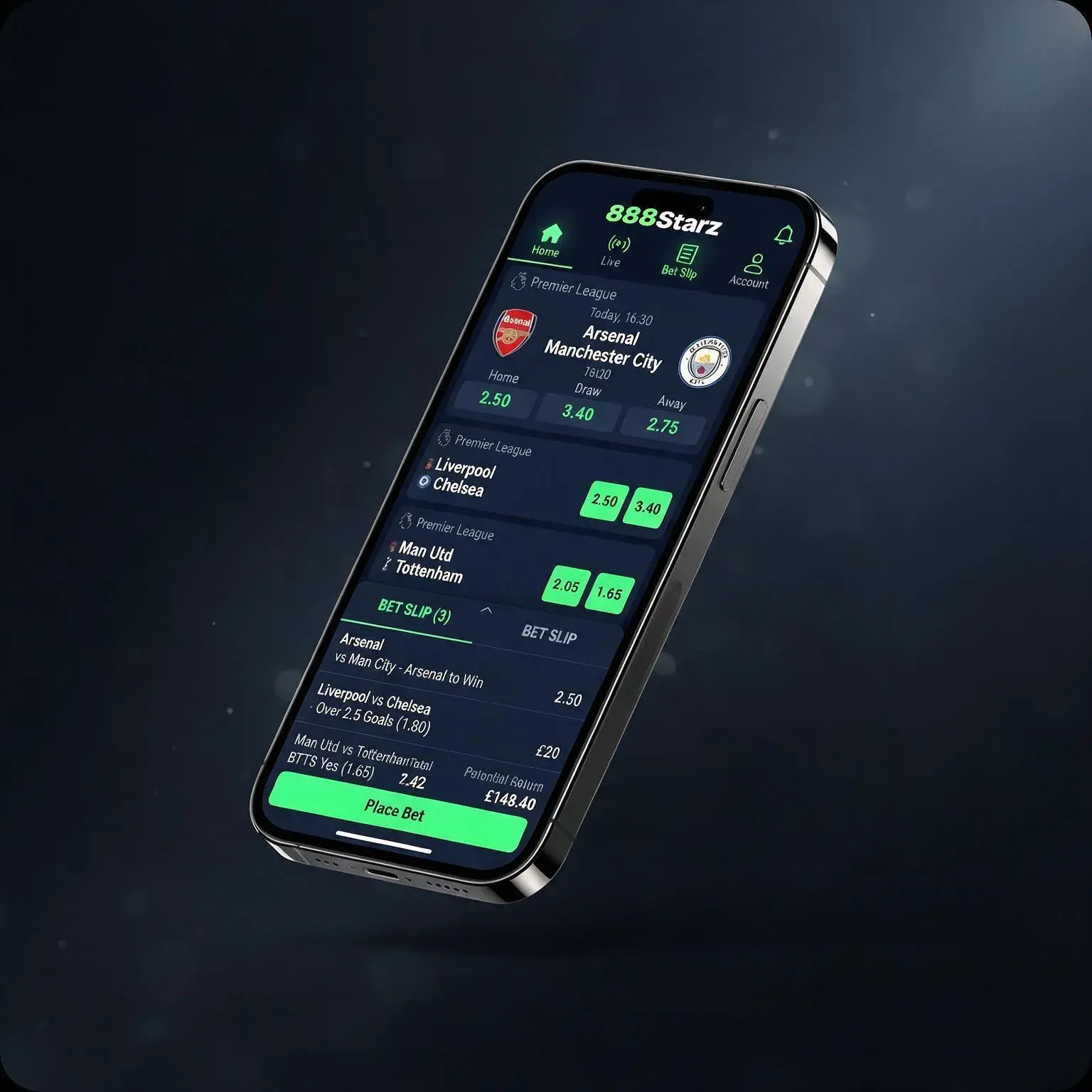888Starz mobile application