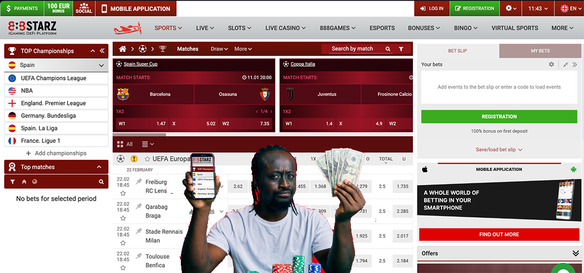 888STARZ Kenya Login. 